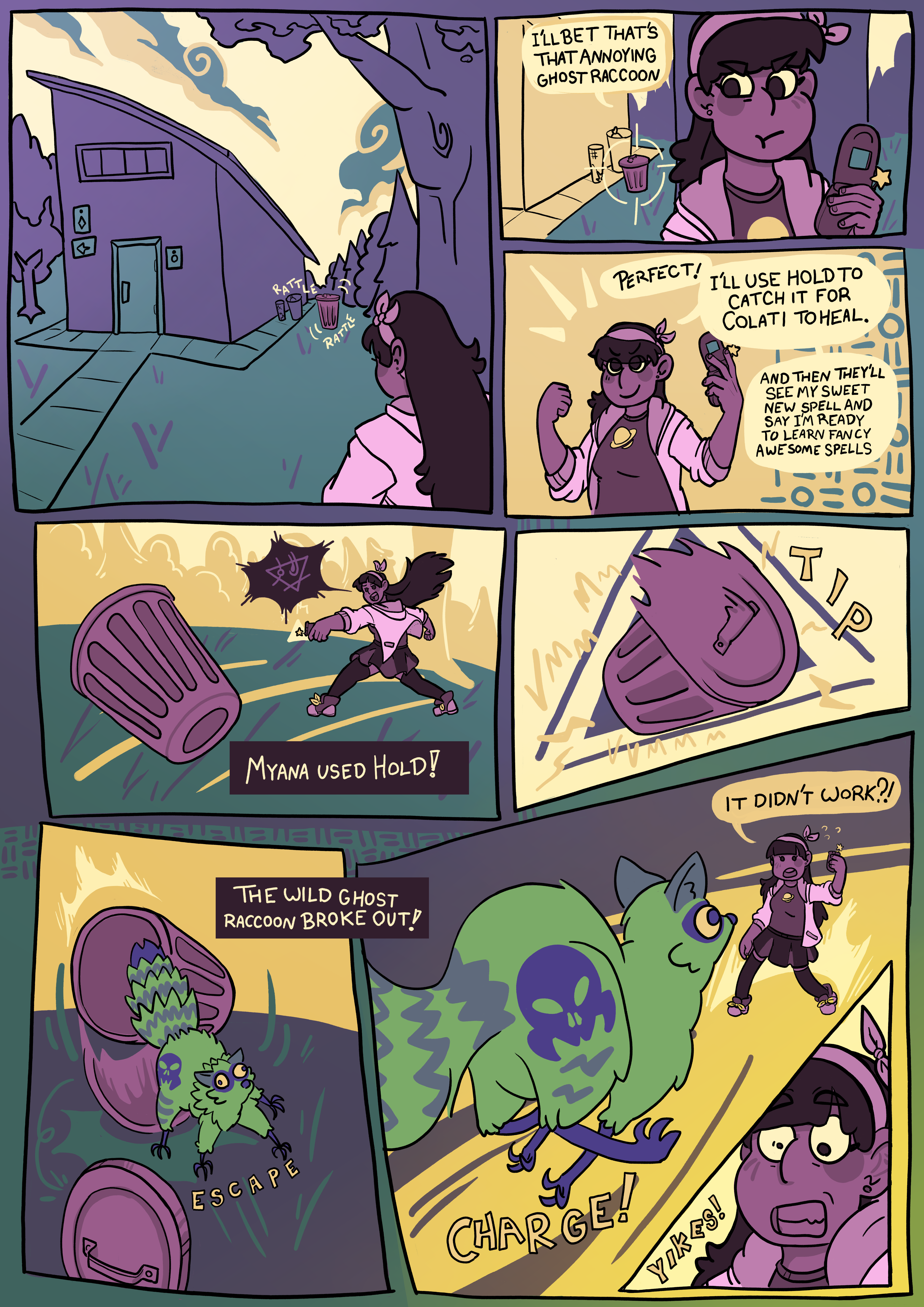 Page two of a comic.